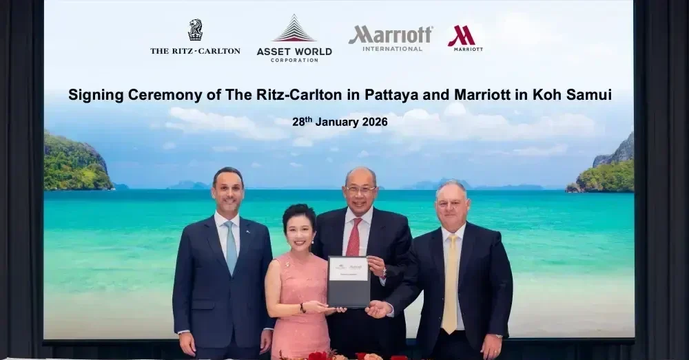 The Ritz-Carlton Pattaya signing, January 2026