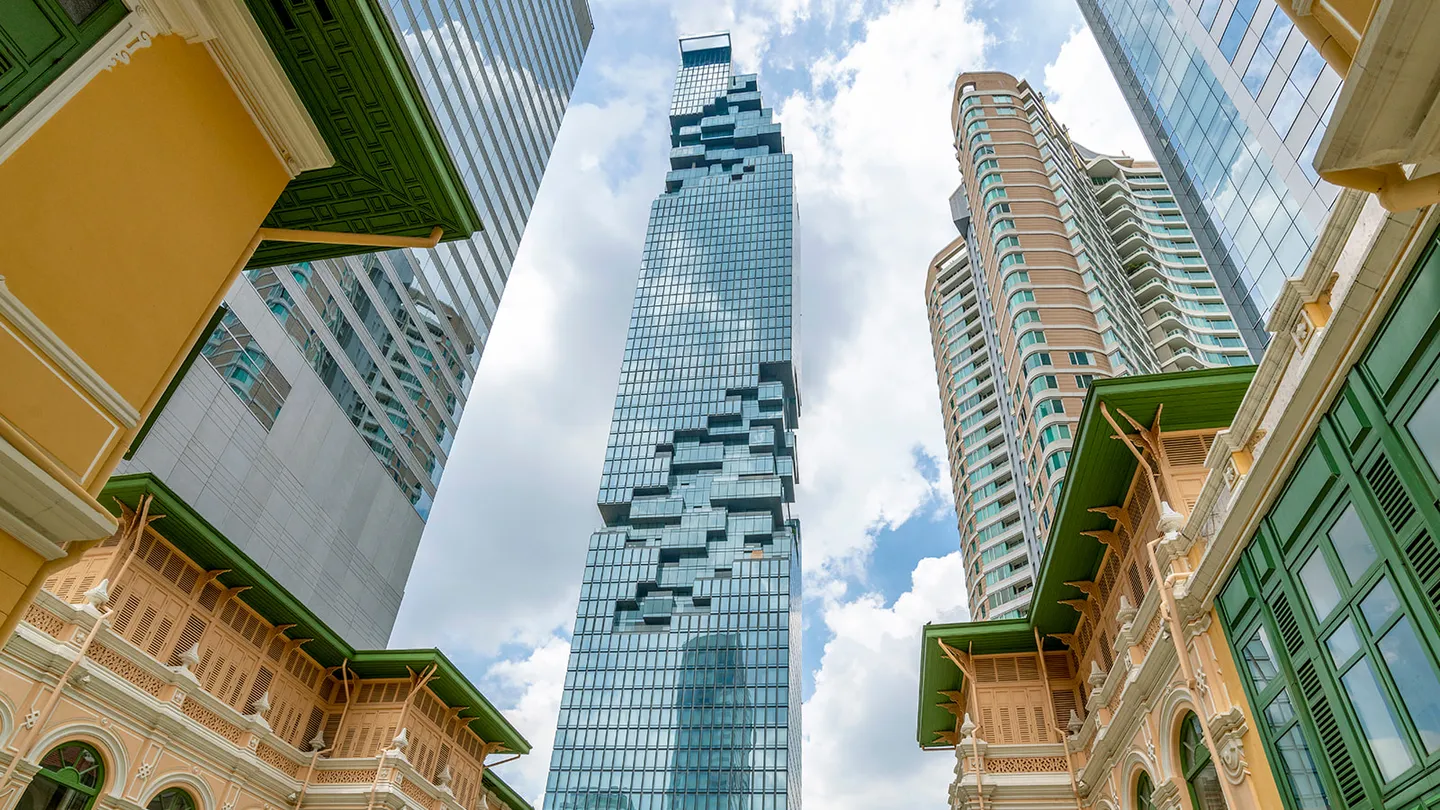 Mahanakhon observation deck view