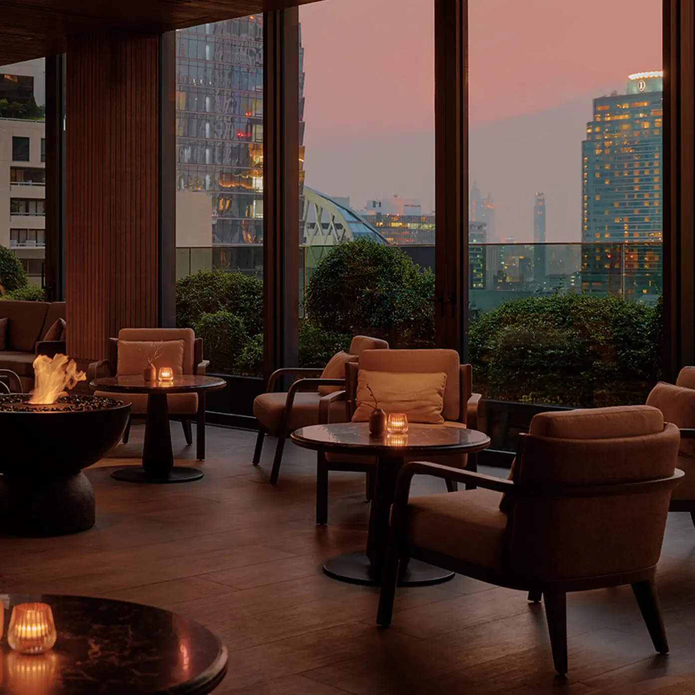 Aman Lounge at Aman Nai Lert Bangkok