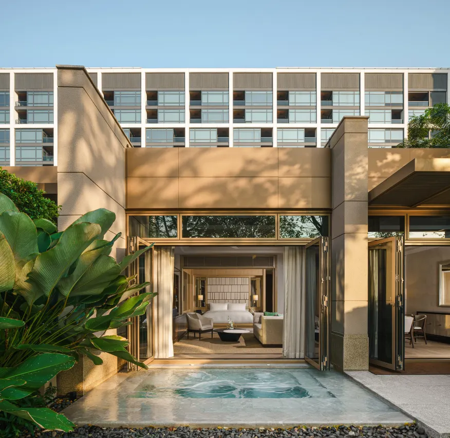 Capella Bangkok pool
