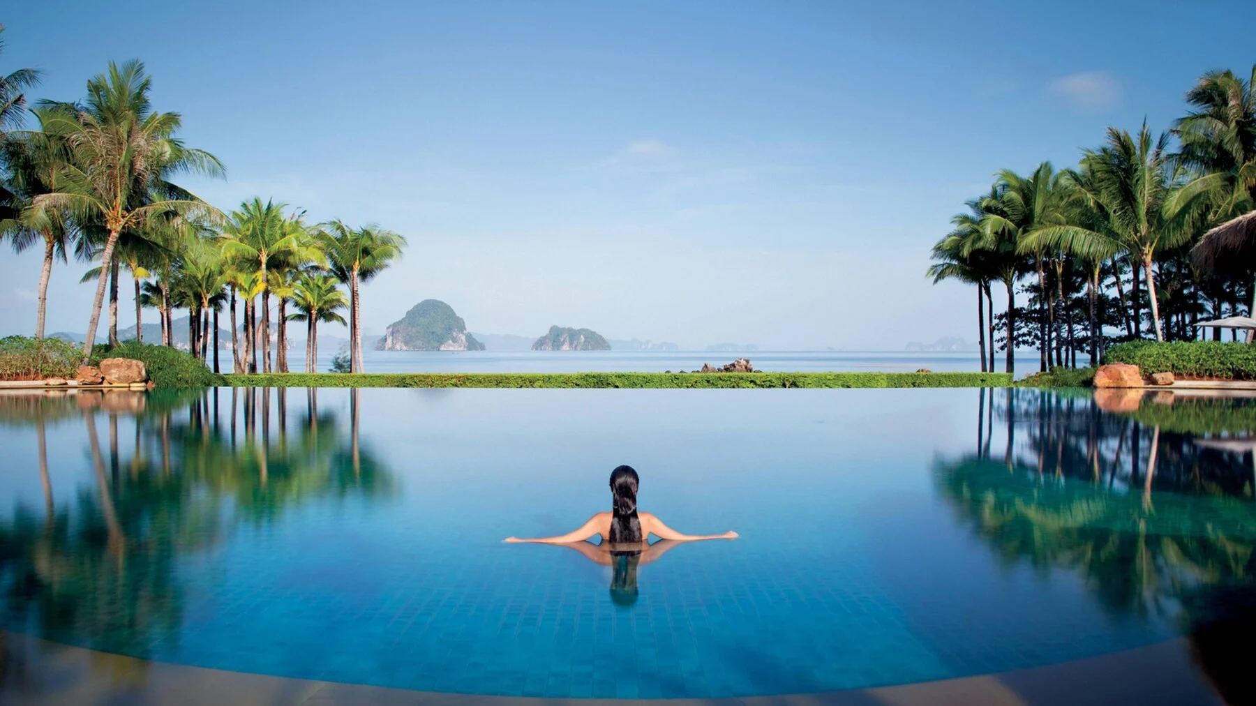 The main pool at Phulay Bay, a Ritz-Carlton Reserve