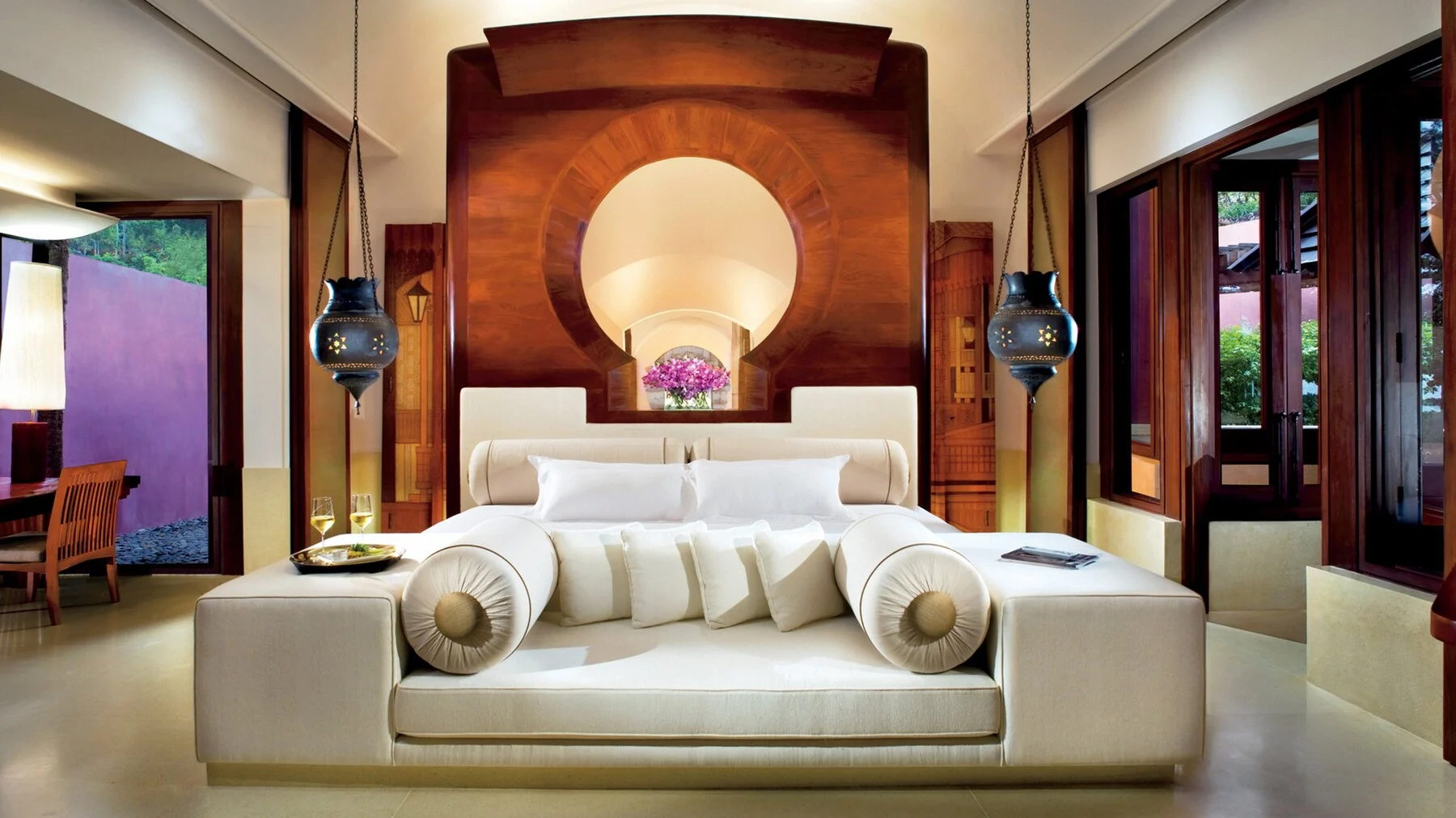 A pavilion interior at Phulay Bay, a Ritz-Carlton Reserve
