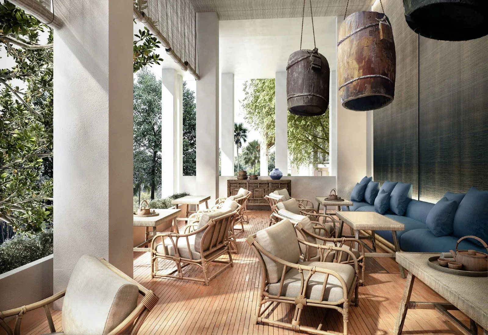 Raya Heritage &mdash; the riverside lounge