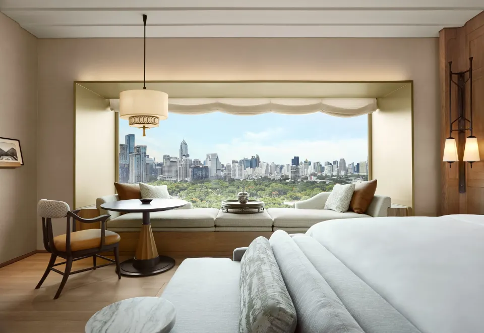 The Ritz-Carlton Bangkok — suite interior