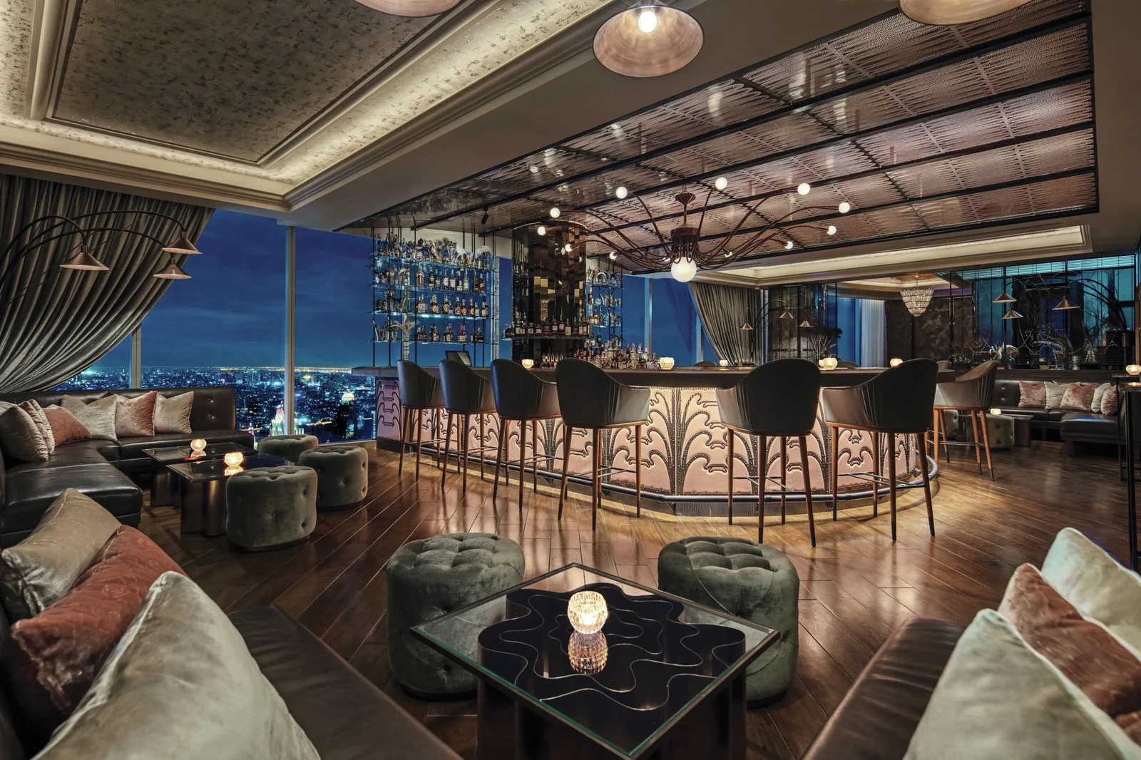 The Loft bar at Waldorf Astoria Bangkok