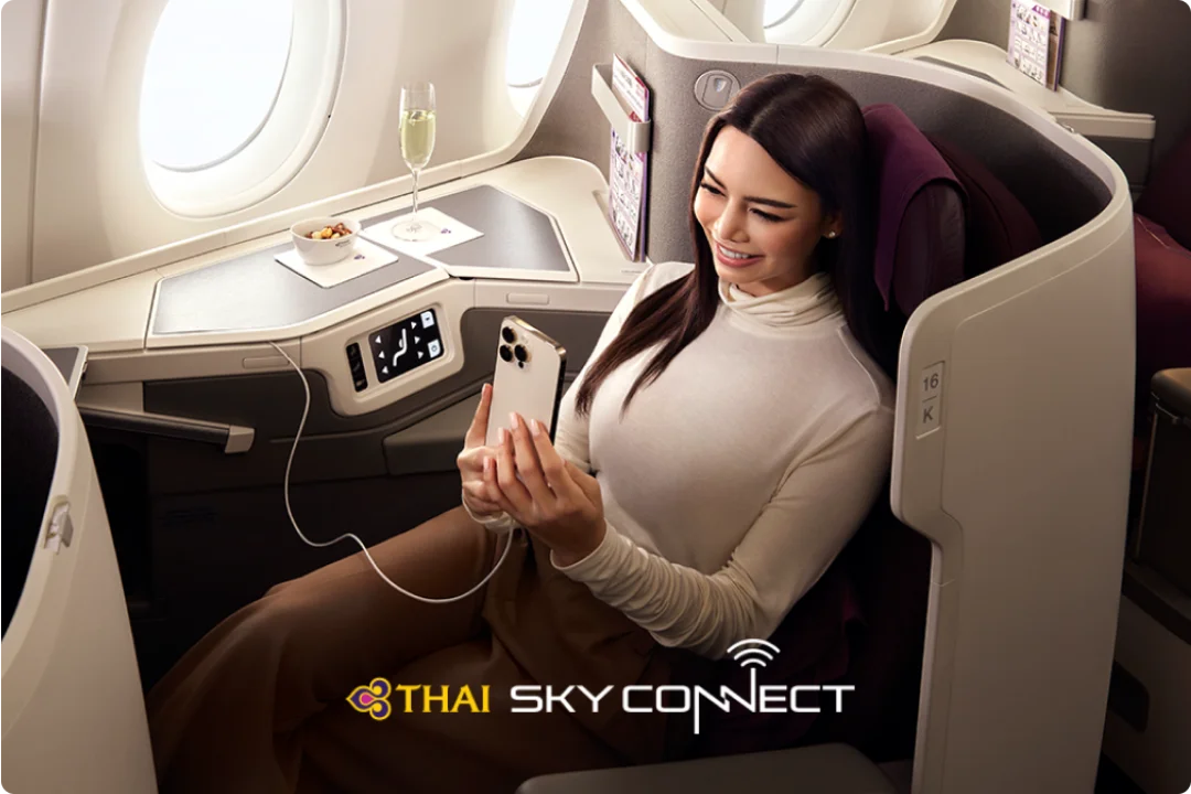 Thai Airways — connectivity