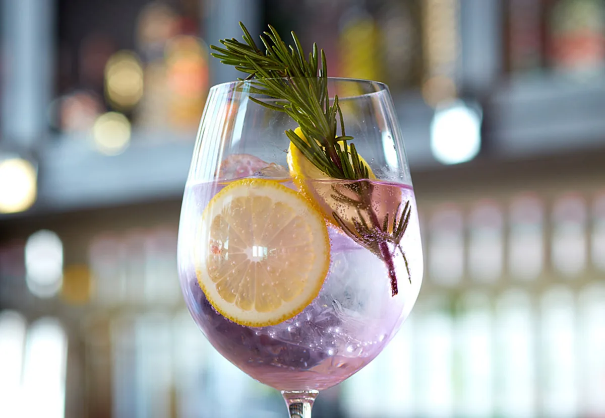 The Sky Gallery — a signature cocktail